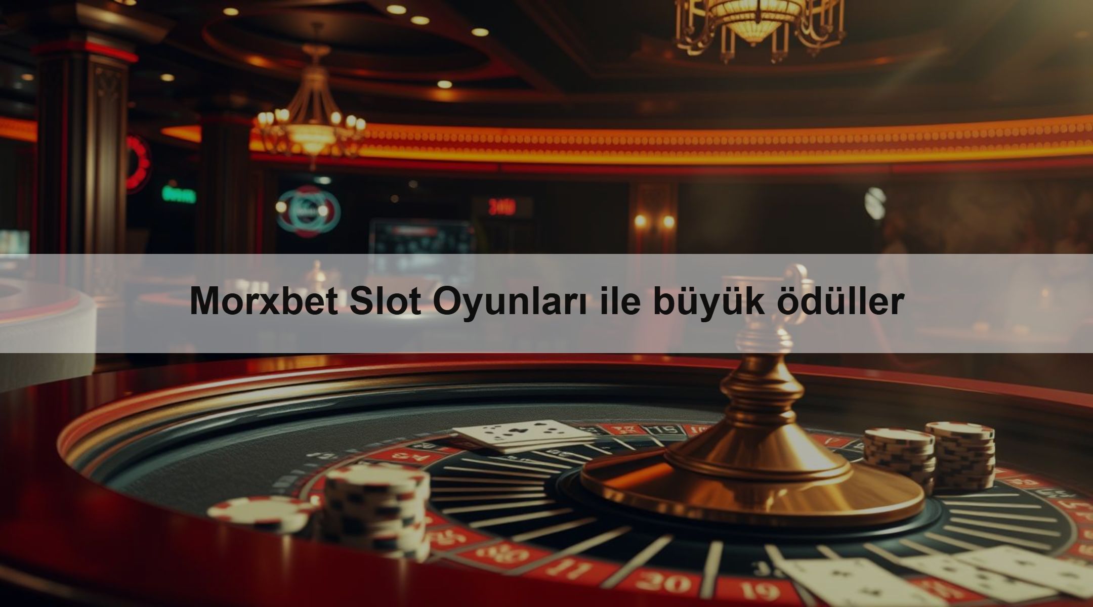 Morxbet Slot Oyunları ile büyük ödüller